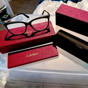 Beautiful Authentic Cartier Cat eye sunglasses.